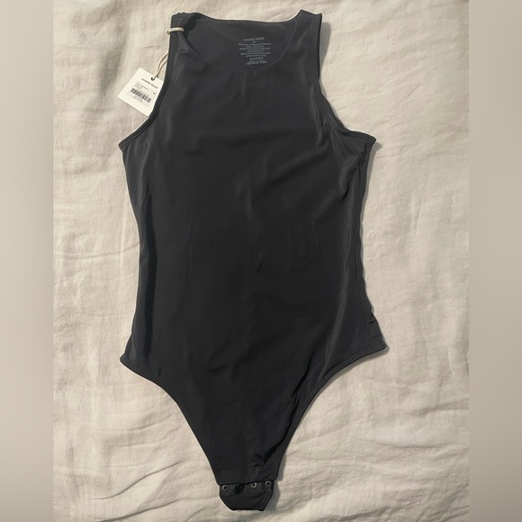 NWT Harper Wilde Black Bliss Bodysuit Sz M - Picture 3 of 5